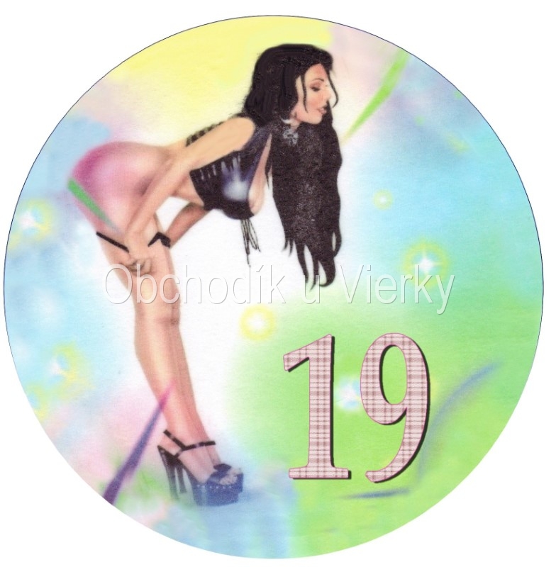 Jedlý obrázok narodeninové - 20-29 č.8047,08